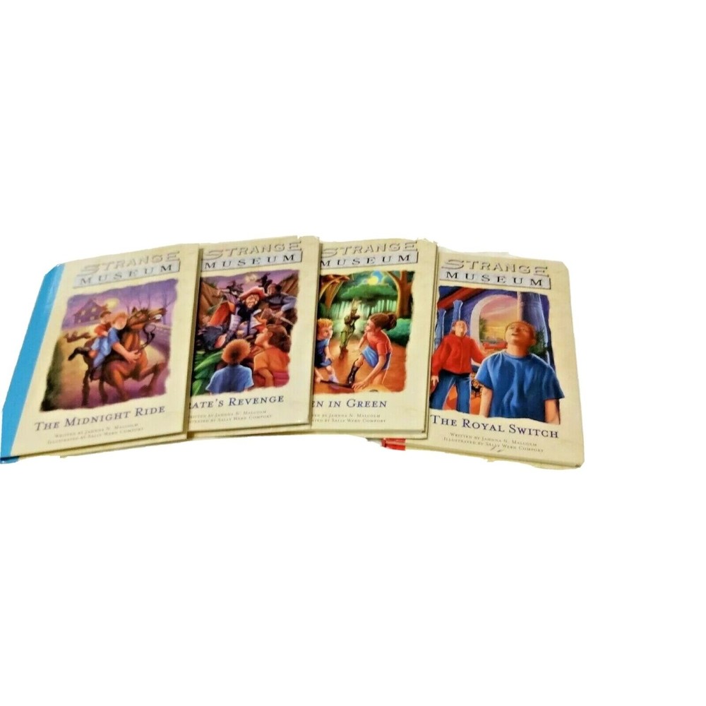 Hooked on Phonics Strange Museum Master Readers Complete Book 1-4 Set
